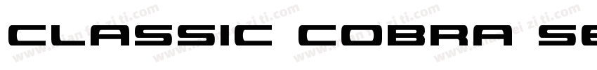 Classic Cobra Semi-I字体转换